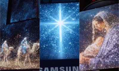 Times Square exibe espetáculo do nascimento de Jesus