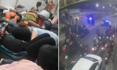 Mulher louva e ora por proteção durante tiroteio no RJ