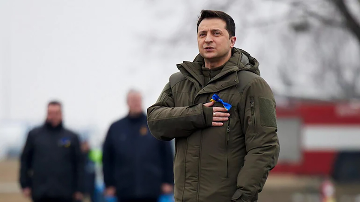 Presidente da Ucrânia, Volodymyr Zelensky