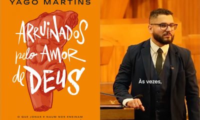 Yago Martins lança novo livro: ‘Arruinados pelo Amor de Deus’