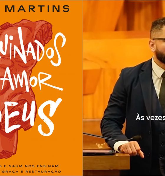 Yago Martins lança novo livro: ‘Arruinados pelo Amor de Deus’