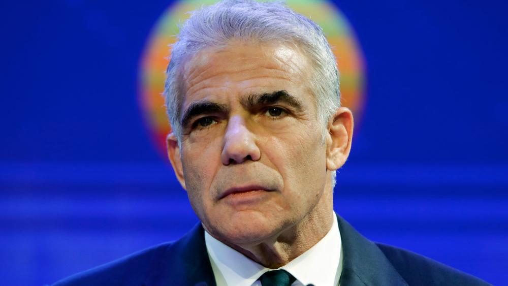 Yair Lapid, faz um discurso